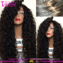 Hand made 100% human hair silk top full lace wigs hot glueless silk top full lace wig popular fashion silk top full lace wig